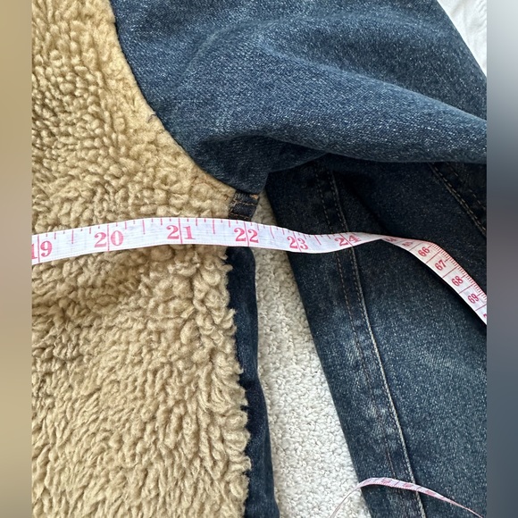 Denim and Sherpa Jacket / Zara Man - Picture 6 of 8